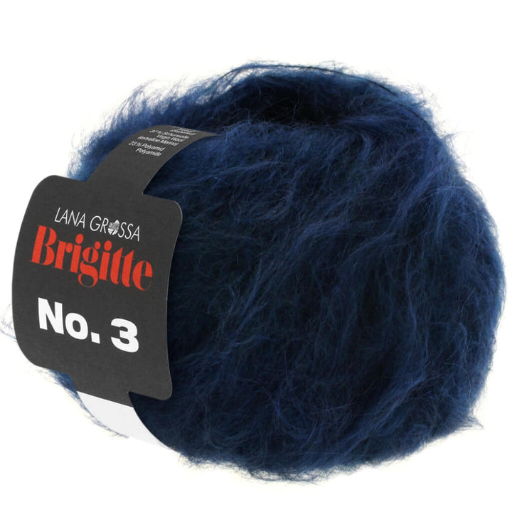Lana Grossa 12 - Nachtblau Lana Grossa Brigitte No. 3 25g Lieblingsgarn