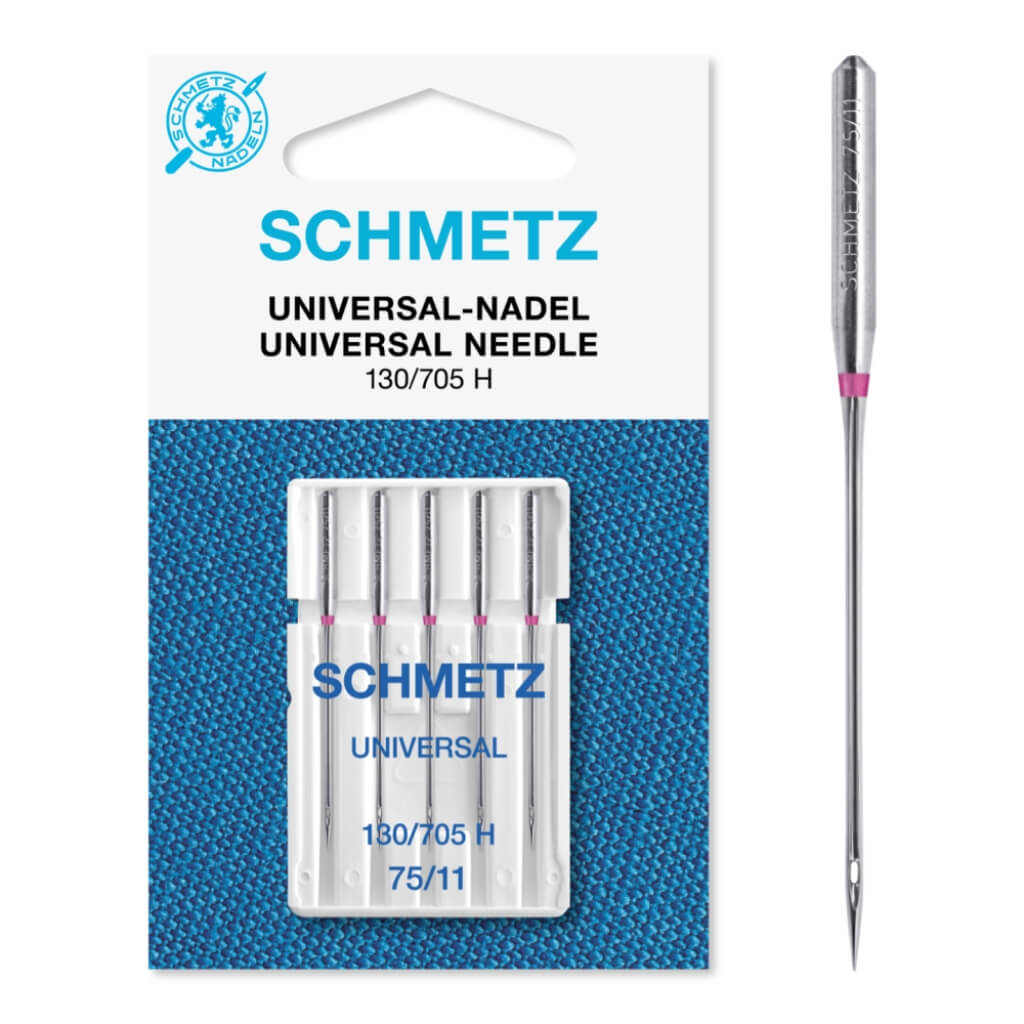 Schmetz 75/11 Schmetz 130/705 H Universal Nadeln - 5-er Set Lieblingsgarn