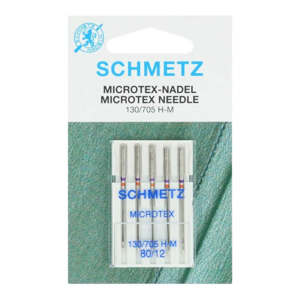 Schmetz 80-12 Schmetz 130/705 H-M Microtex Nähnadeln Lieblingsgarn