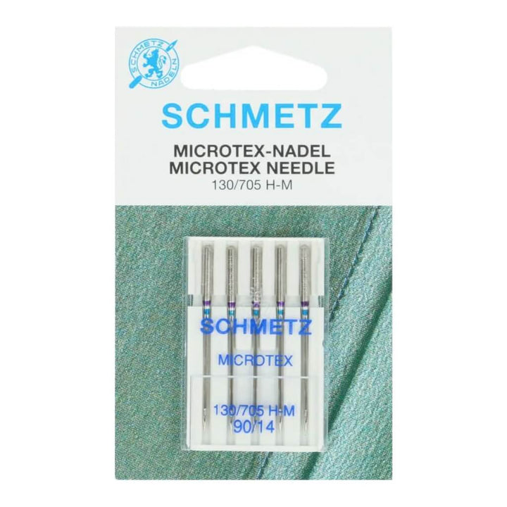 Schmetz 90-14 Schmetz 130/705 H-M Microtex Nähmaschinennadeln Lieblingsgarn