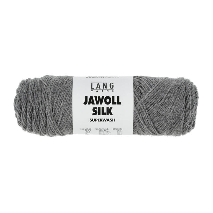 Lang Yarns dunkelgrau mélange Lang Yarns Jawoll Silk Lieblingsgarn