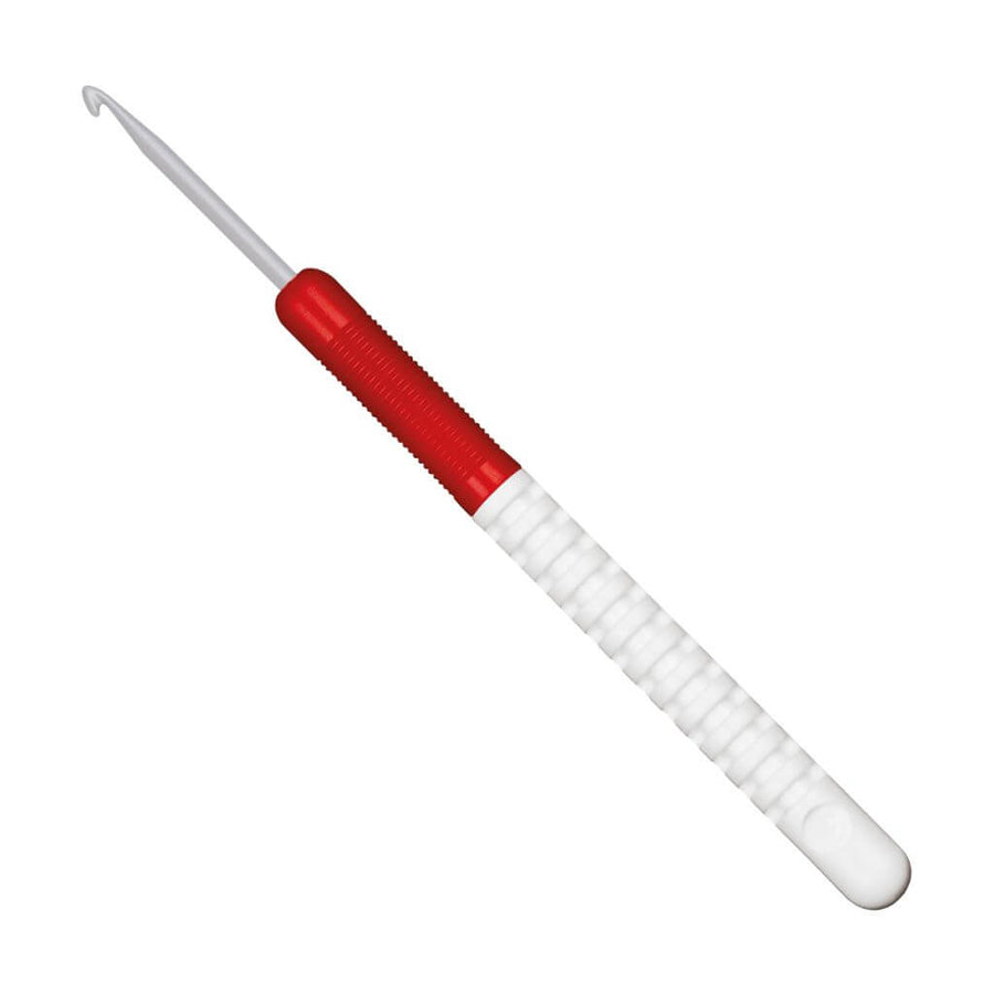 Addi Wollhäkelnadel mit Griff - 148-7, Farbe 15 – Metall bei Lieblingsgarn