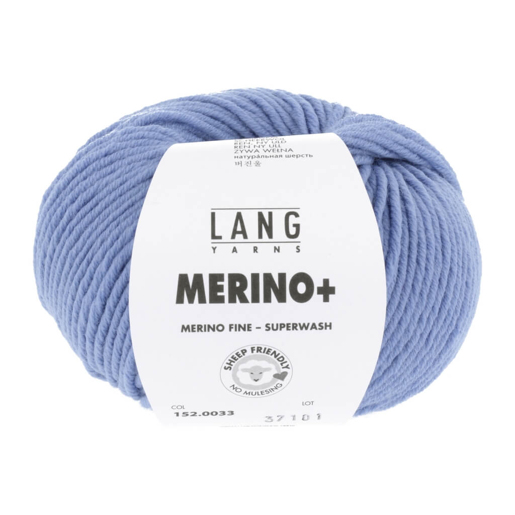Lang Yarns 152.0033 - Jeans Lang Yarns Merino+ - 50g Lieblingsgarn