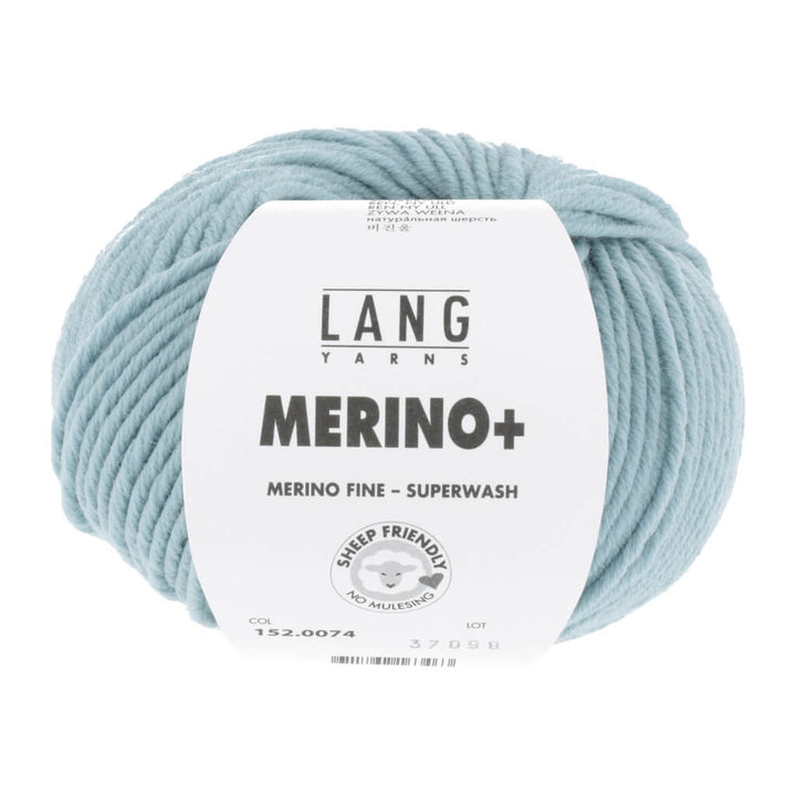 Lang Yarns 152.0074 - Mint Dunkel Lang Yarns Merino+ - 50g Lieblingsgarn