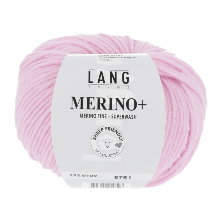 Lang Yarns 152.0109 - Hellrosa Lang Yarns Merino+ - 50g Lieblingsgarn