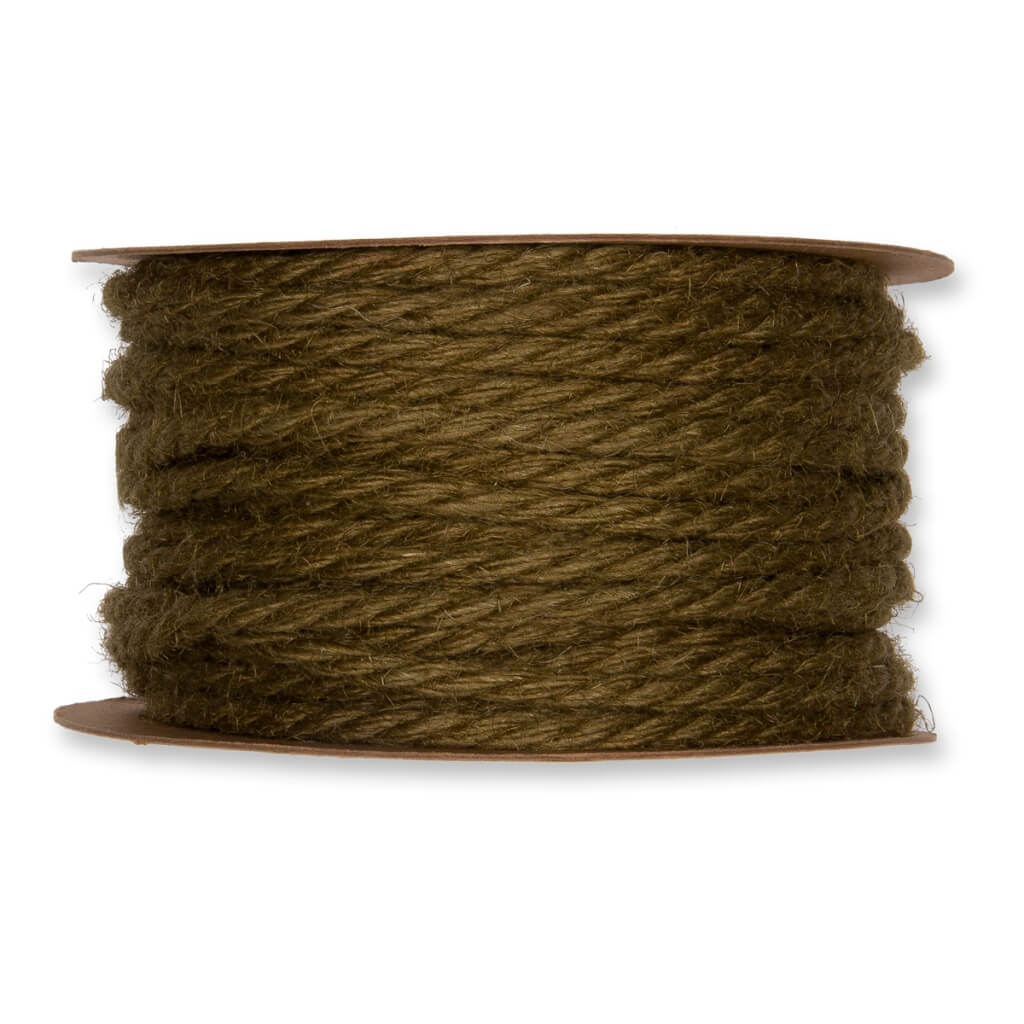 Halbach 29 - olive green Halbach Jutegarn 5 mm x 20 m Lieblingsgarn