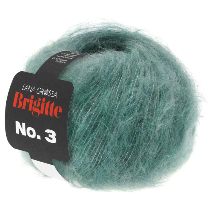 Lana Grossa 17 - Graugrün Lana Grossa Brigitte No. 3 25g Lieblingsgarn
