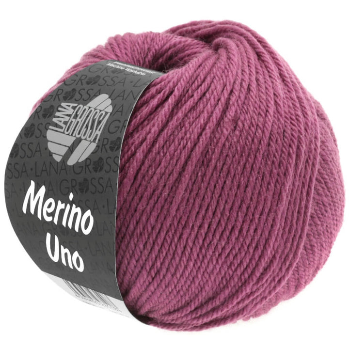 Lana Grossa 17 - Mauve Lana Grossa Merino Uno 50 g Lieblingsgarn