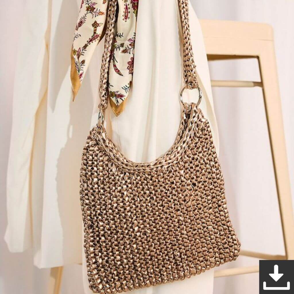 Woolly Hugs Pattern Tasche simple Style Strickanleitung - Woolly Hugs (PDF) Lieblingsgarn