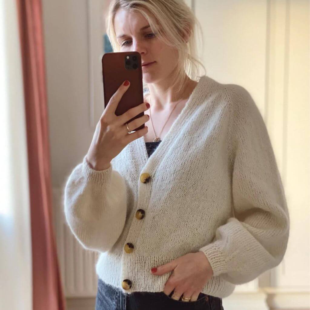 PetiteKnit Pattern Leichter Balloncardigan Strickanleitung - PetiteKnit (Heft) Lieblingsgarn