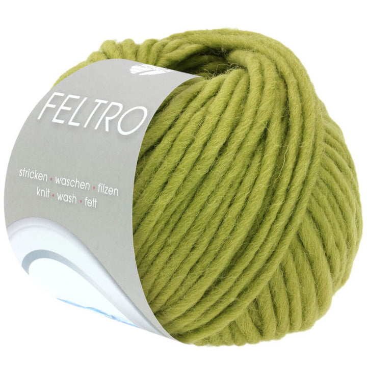 Lana Grossa 21 - Oliv Lana Grossa Feltro 50g Lieblingsgarn