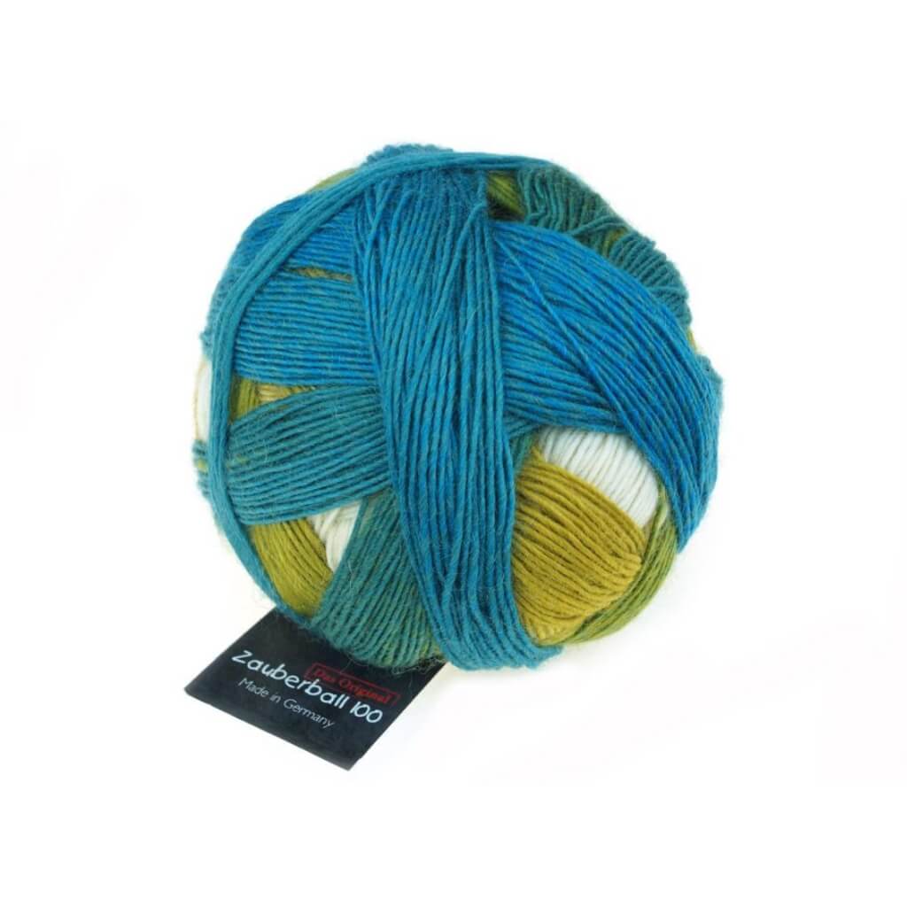 Lieblingsgarn 2309 - Blaue Lagune Schoppel Wolle Zauberball Lieblingsgarn