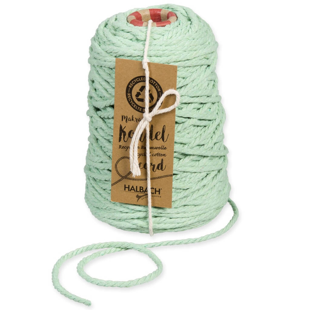 Halbach 128 - mint Halbach Makramee Garn 5 mm x 80 m Lieblingsgarn