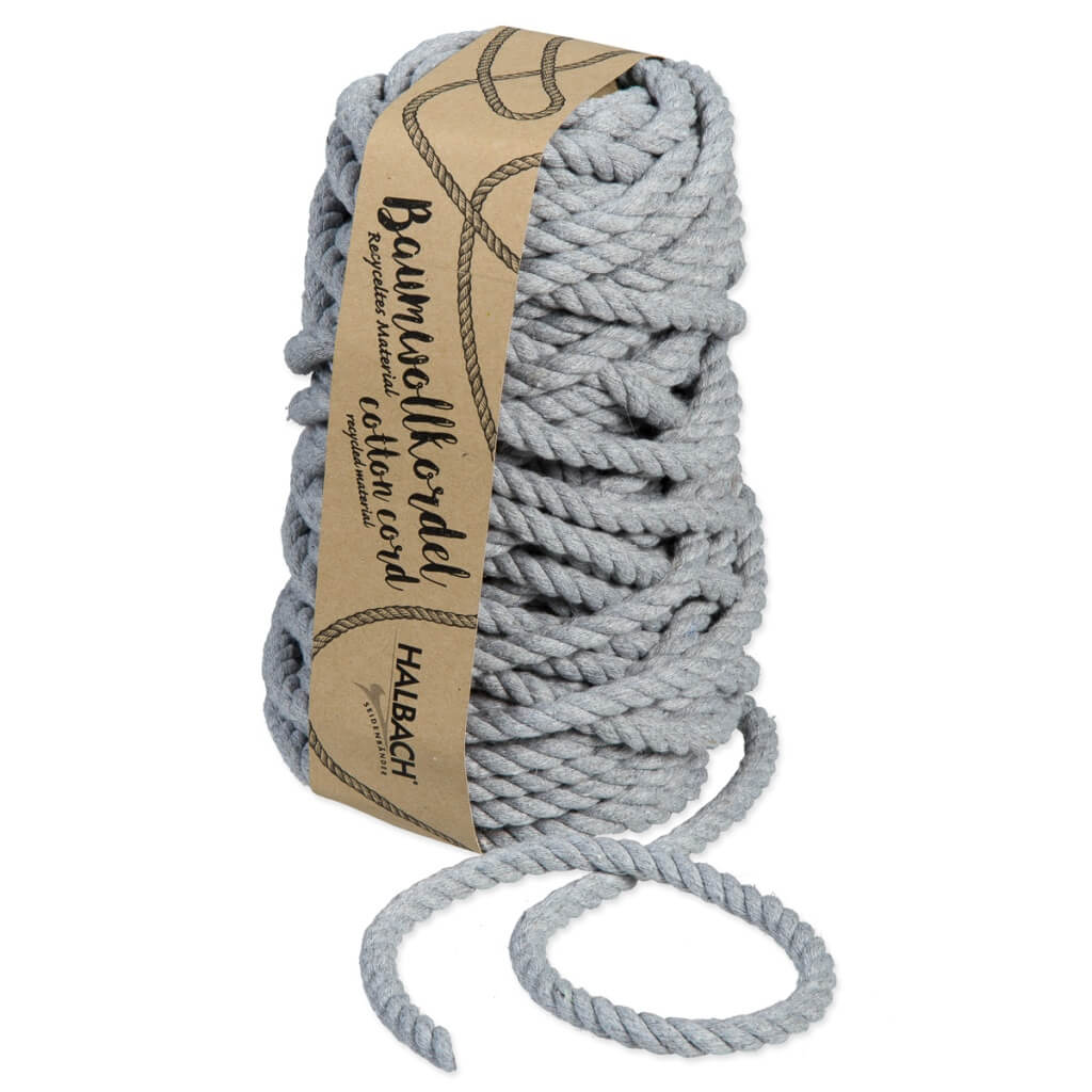 Halbach grey Halbach Makramee Garn 8 mm x 20 m Lieblingsgarn