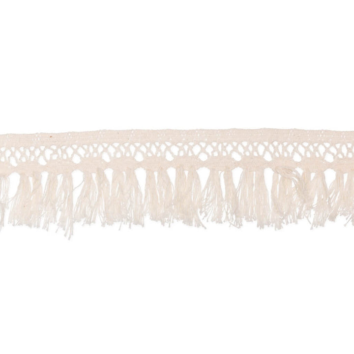 Halbach Halbach Fransenborte Makramee 4,3 cm x 3 m Lieblingsgarn
