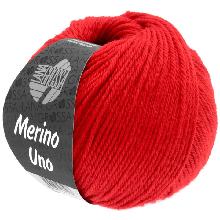 Lana Grossa 26 - Rot Lana Grossa Merino Uno 50 g Lieblingsgarn
