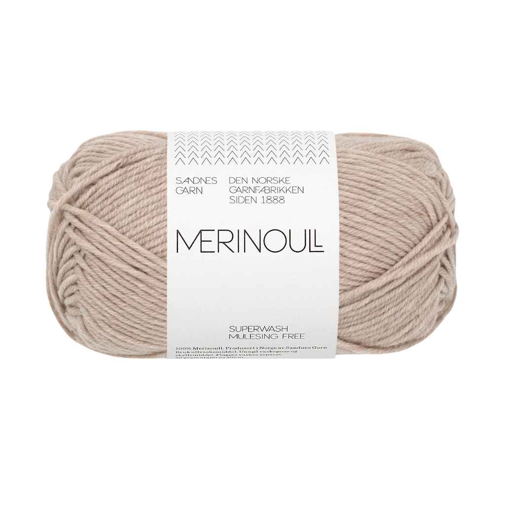 Sandnes Garn Merinoull - 50g, Farbe 2650 beige melange – Merino bei Lieblingsgarn