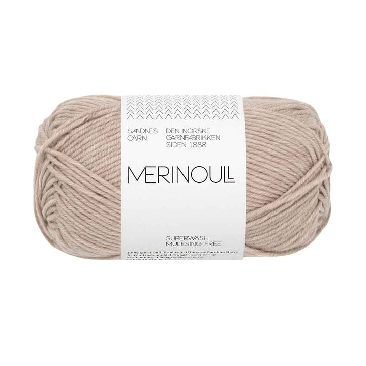Sandnes Garn Merinoull - 50g, Farbe 2650 beige melange – Merino bei Lieblingsgarn