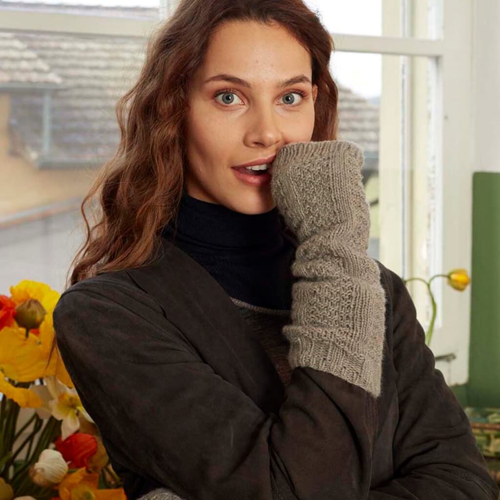 Lang Yarns Pattern Handstulpen aus Kaschmir Strickanleitung - Lang Yarns (PDF) Lieblingsgarn