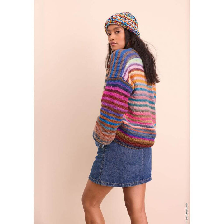 Streifencardigan Candy Strickanleitung - Lana Grossa (Heft)