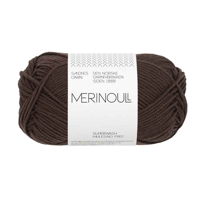 Sandnes Garn Merinoull - 50g, Farbe 3081 dark brown – Merino bei Lieblingsgarn