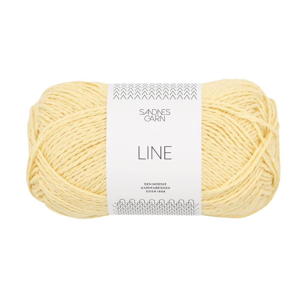 Sandnes Garn 2112 - lys gul Sandnes Garn Line - 50g Lieblingsgarn