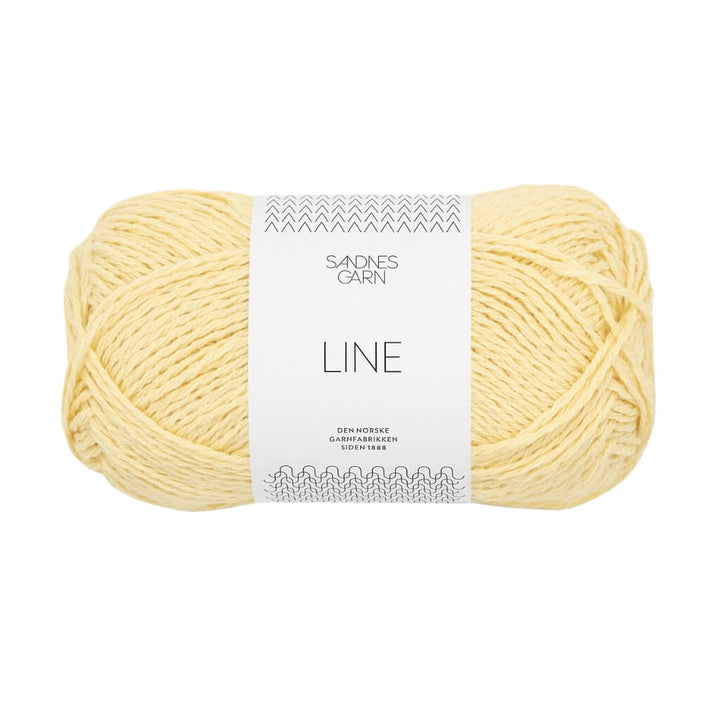 Sandnes Garn 2112 - lys gul Sandnes Garn Line - 50g Lieblingsgarn