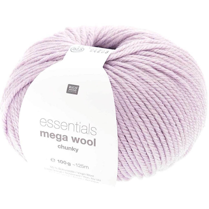 Rico Design 023 - Lavendel Rico Design Essentials Mega Wool Chunky 100g Lieblingsgarn