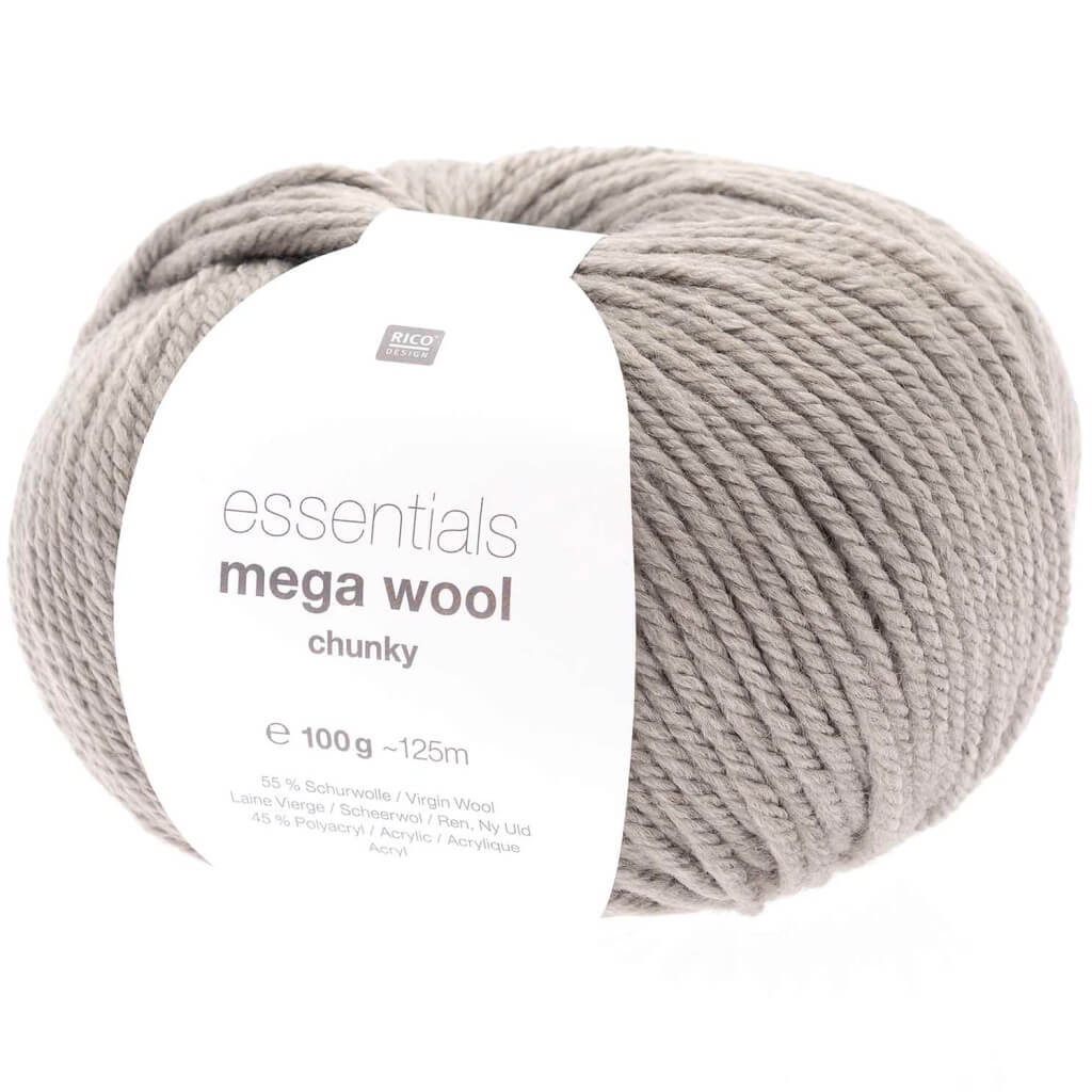 Rico Design Rico Design Essentials Mega Wool Chunky 100g Lieblingsgarn