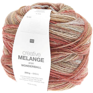 Rico Design Creative Melange Aran Wonderball 200g