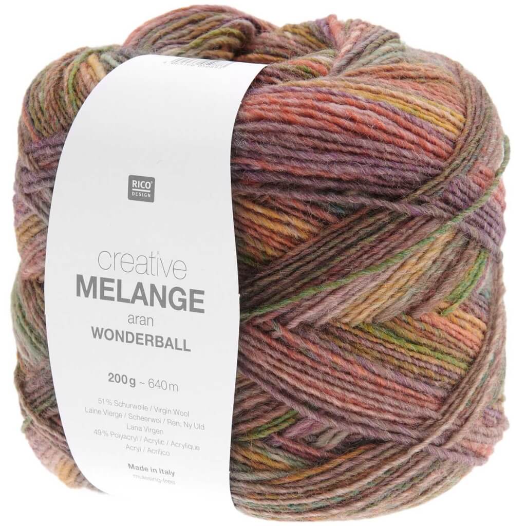 Rico Design 026 - Terra Rico Design Creative Melange Aran Wonderball 200g Lieblingsgarn