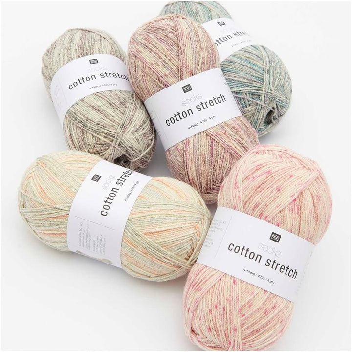 Rico Design Rico Design Socks Cotton Stretch 4-fädig Lieblingsgarn