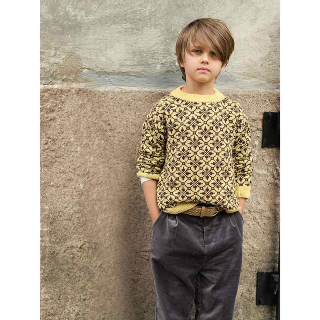 Pullover Astra Junior Strickanleitung - Sandnes Garn (Heft)