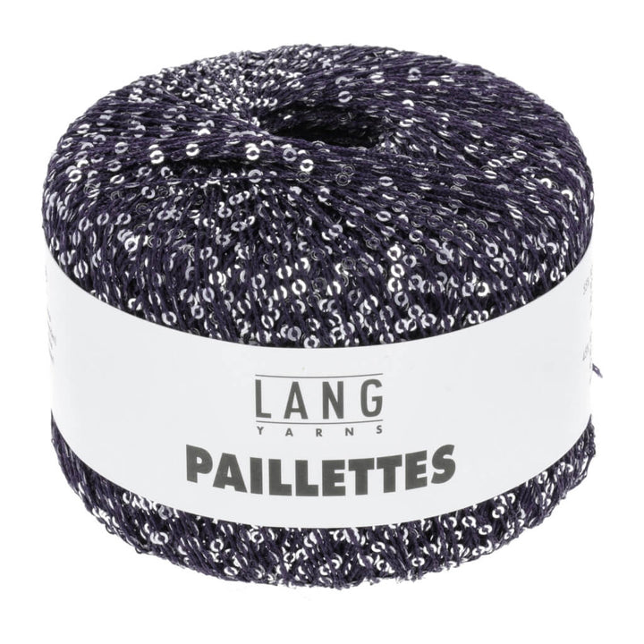Lang Yarns 035 - Marine/Silber Lang Yarns Paillettes Lieblingsgarn