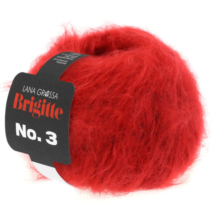 Lana Grossa 4 - Rot Lana Grossa Brigitte No. 3 25g Lieblingsgarn