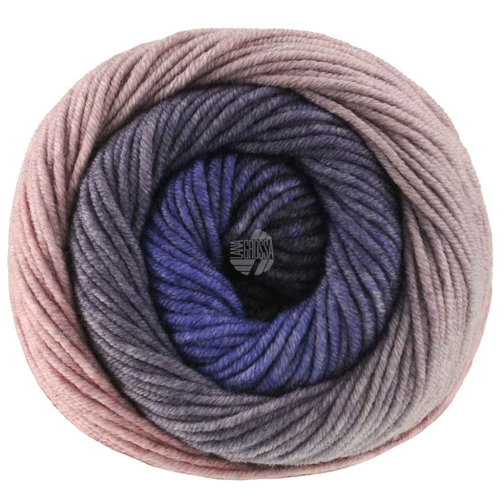 Lana Grossa 4047 - Pflaume/Anthrazit/Royal/Blaugrau/Graulila Lana Grossa Cool Wool Big Color 100g Lieblingsgarn