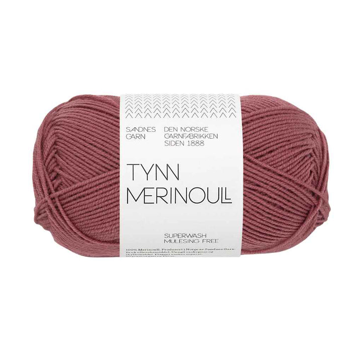 Sandnes Garn 4344 - dry rose Sandnes Tynn Merinoull - 50g Lieblingsgarn