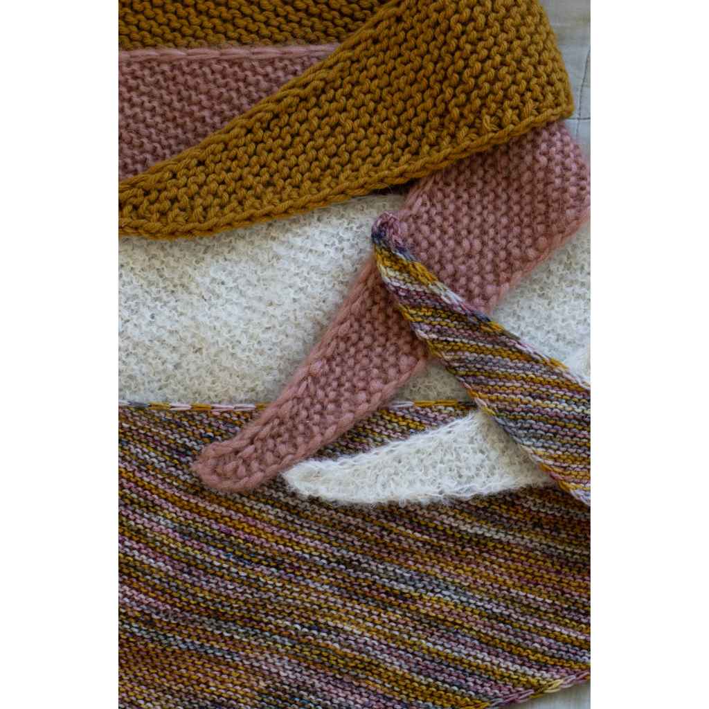 Tuch No Gauge Scarf Strickanleitung - eviknitwear (PDF)