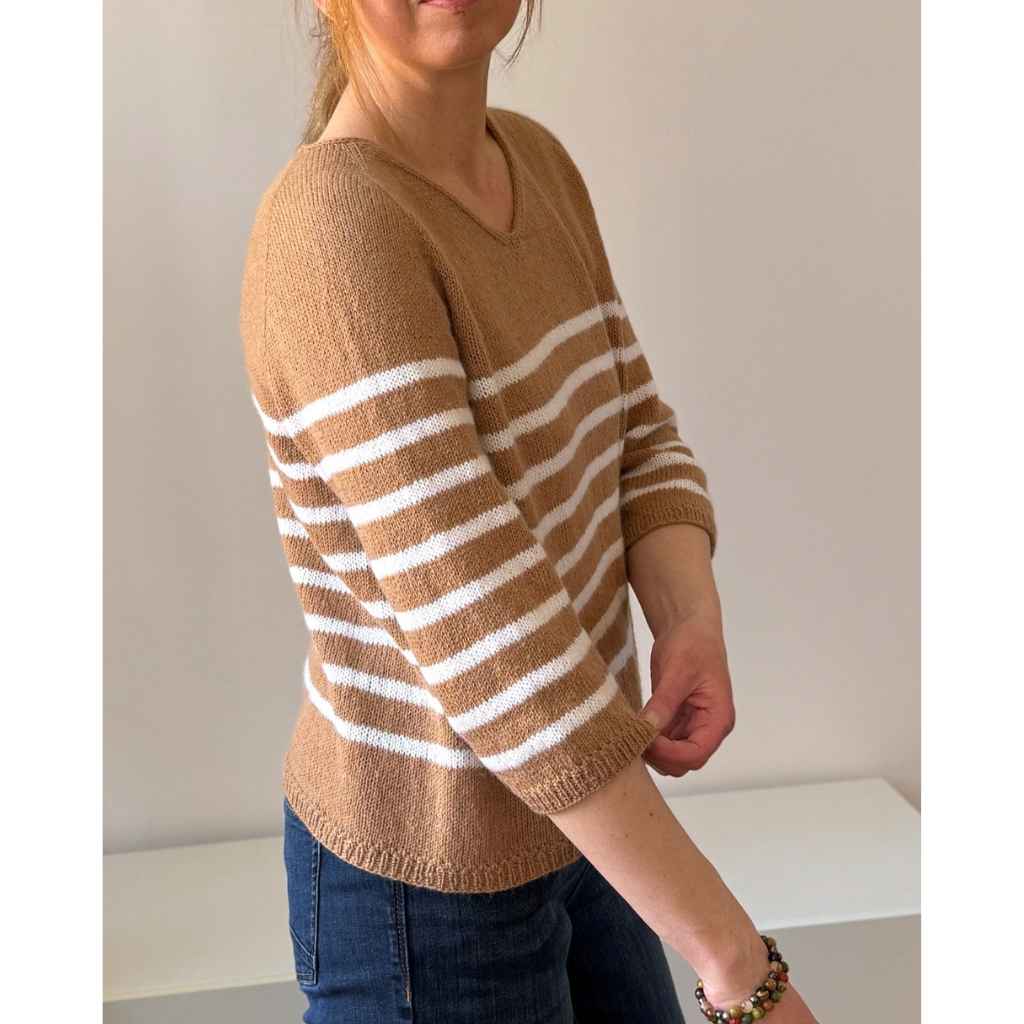 Christina Körber-Reith Nilla Pullover Strickanleitung Lieblingsgarn