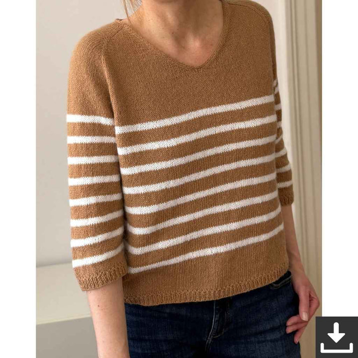 Christina Körber-Reith Nilla Pullover Strickanleitung Lieblingsgarn