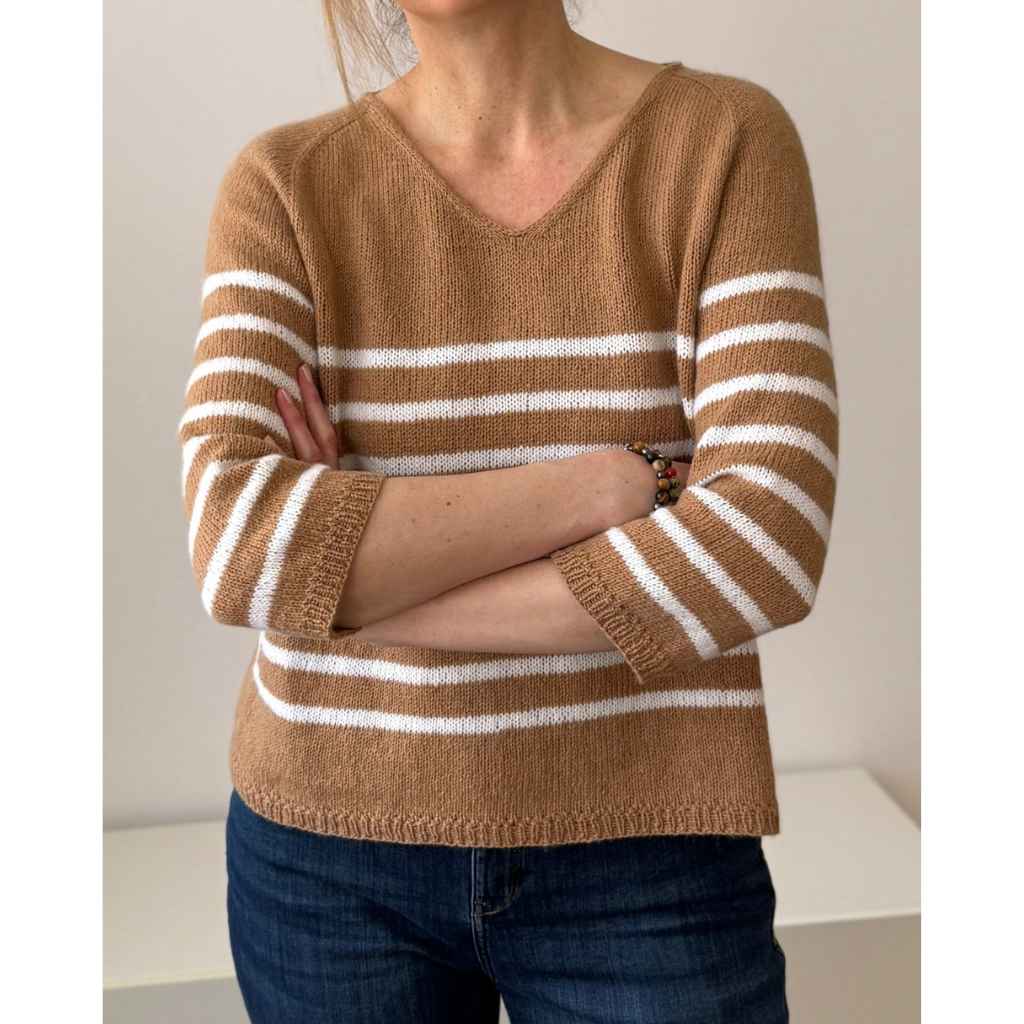 Christina Körber-Reith Nilla Pullover Strickanleitung Lieblingsgarn