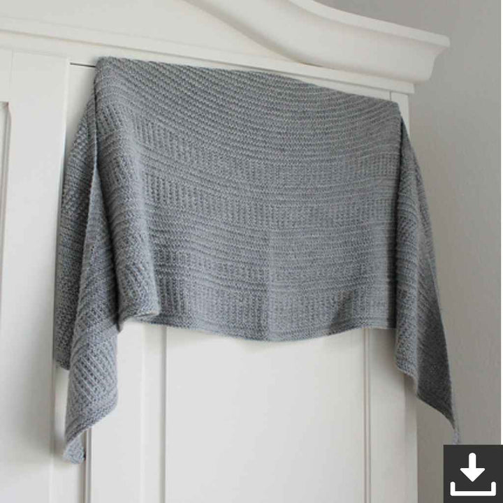 Tuch Anomalie Strickanleitung - eviknitwear (PDF)