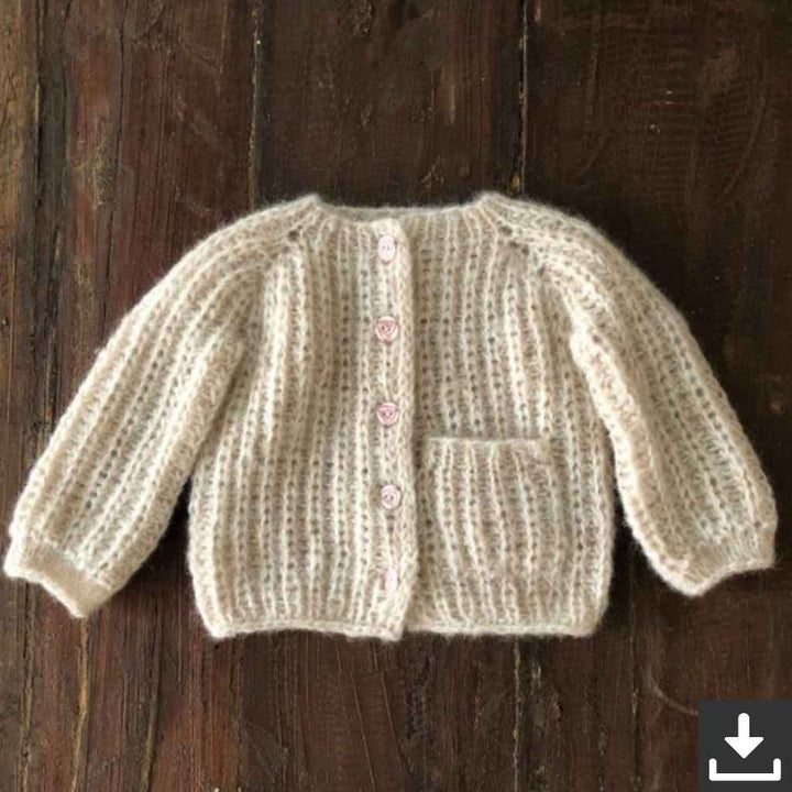 CaMaRose Pattern Strickjacke Dreamy Cardigan Mini No. 199 Strickanleitung - CaMaRose (PDF) Lieblingsgarn