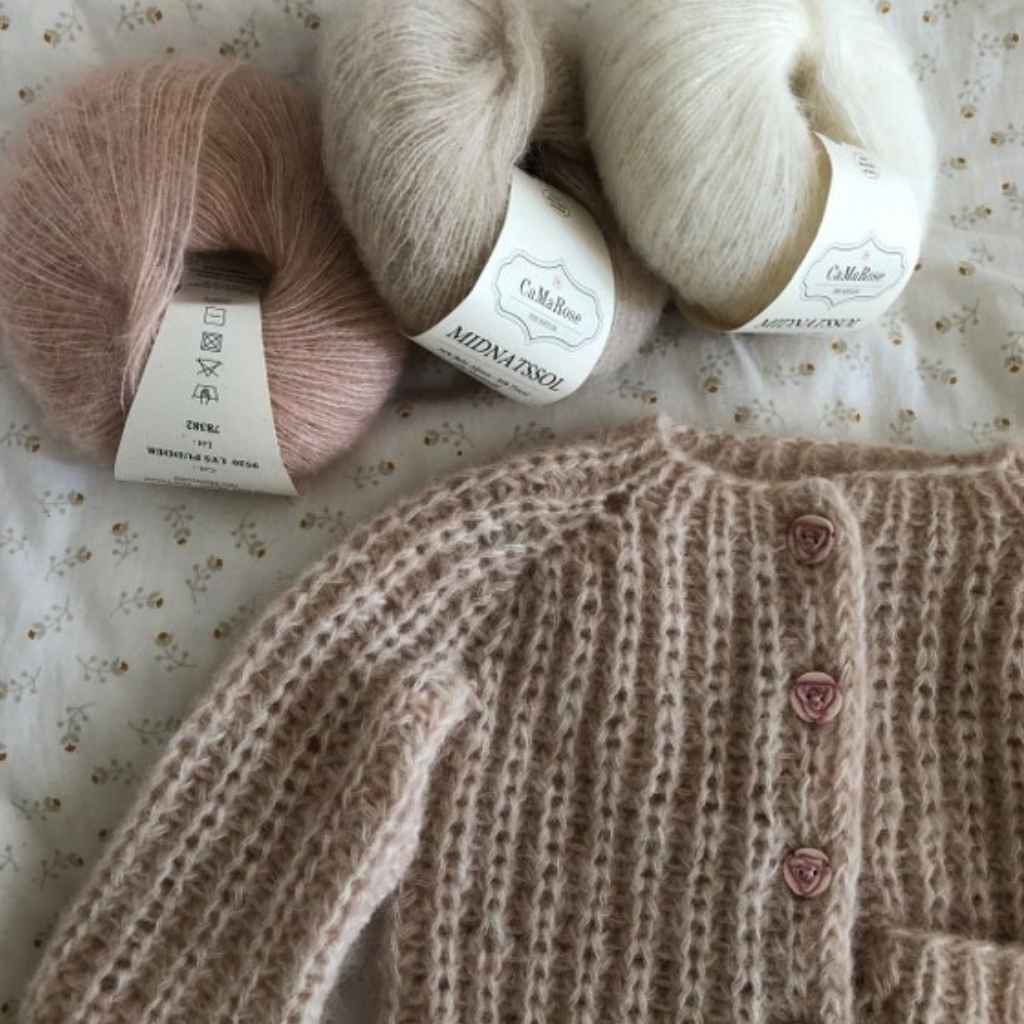CaMaRose Pattern Strickjacke Dreamy Cardigan Mini No. 199 Strickanleitung - CaMaRose (PDF) Lieblingsgarn