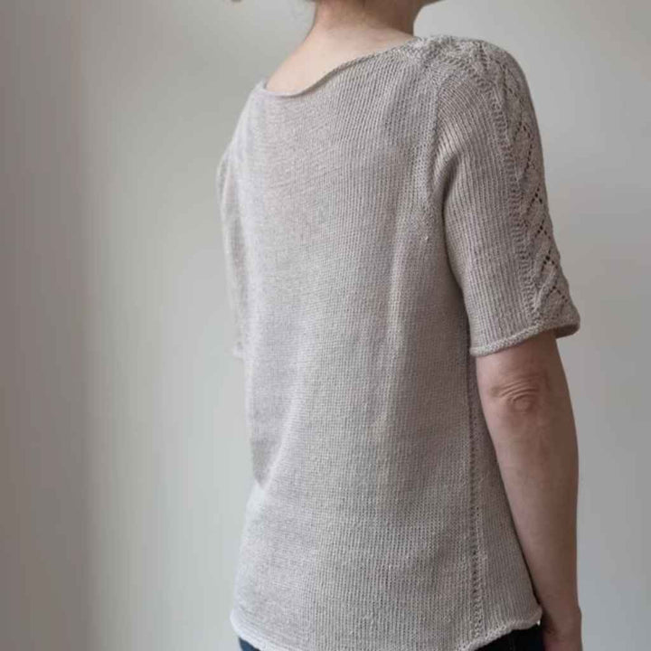 T-Shirt Linen Summer Tee Strickanleitung - strickauszeit Designs (PDF)