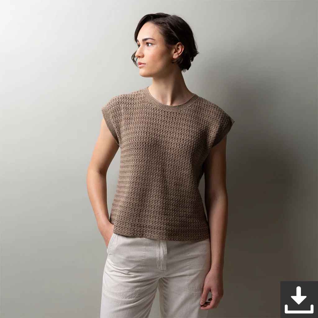 Pascuali Anleitung - Soft Grid Top bei bei bei bei bei Lieblingsgarn