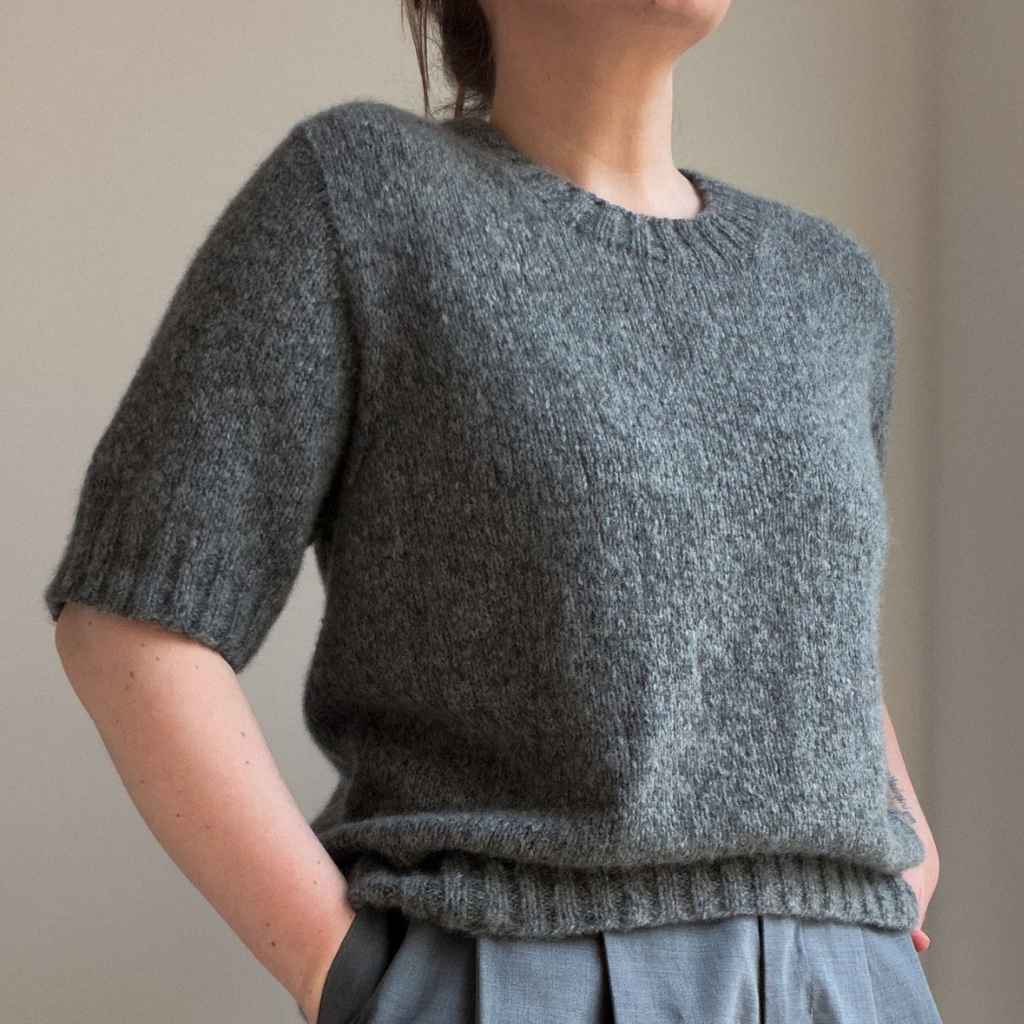 Morecaknit Pattern Top Etta Tee Strickanleitung - Moreca Knit (PDF) Lieblingsgarn