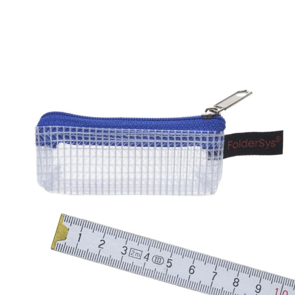 FolderSys FolderSys Set aus 4 Mini-Reißverschluss-Beuteln mit Textil-Reißverschluss Lieblingsgarn