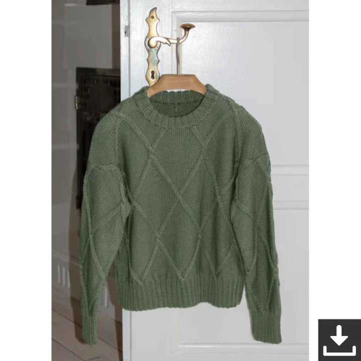 Pullover Sweater Nino Strickanleitung - Go Handmade (PDF)