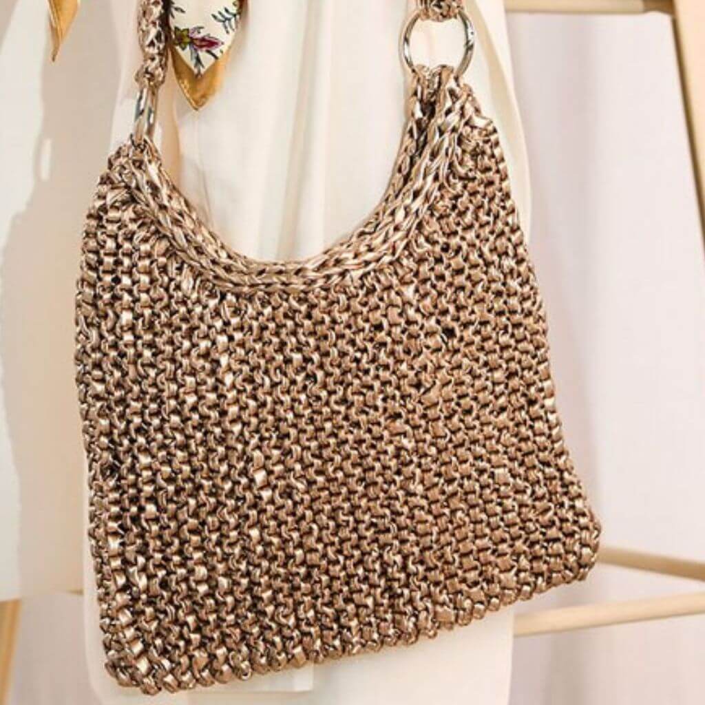 Woolly Hugs Pattern Tasche simple Style Strickanleitung - Woolly Hugs (PDF) Lieblingsgarn